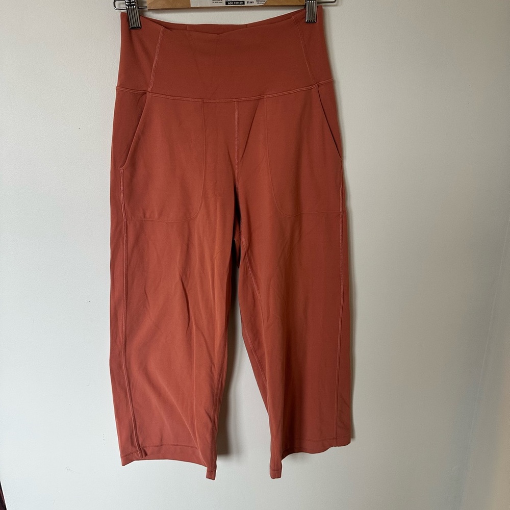 TNA Align High-Waist wide leg crops